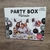 PARTY BOX - PLATEADO (44 Piezas)