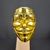 Máscara Anonymous Dorada - comprar online