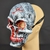 Máscara Calavera Cicatriz LED - comprar online