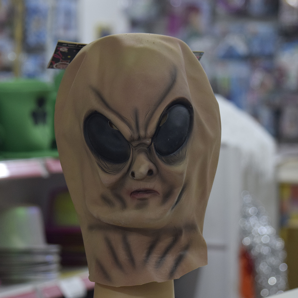Máscara Látex Extraterrestre - Comprar en Krokantes
