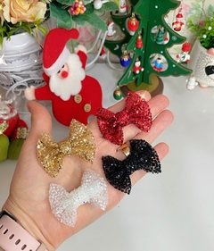 Laço para bebê Mini Duda Glitter