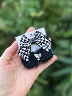 Hair clips luxo Pied Poule