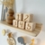 Cubos de madeira- Números - STUDIO POTY- Decoração Infantil