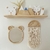 Espelho | Urso com palhinha - STUDIO POTY- Decoração Infantil