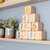 Cubos de madeira- Números - comprar online
