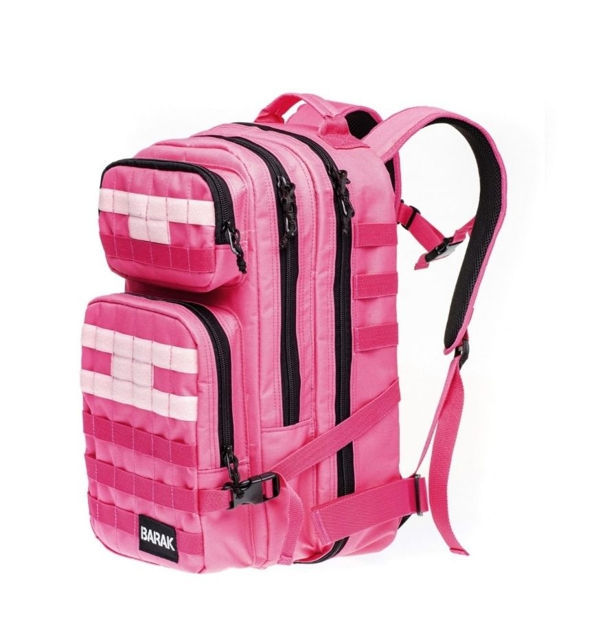 Mochila militar rosa top