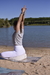 Zafu medialuna GEO Natural - Saucha - Tienda Online de Elementos de Yoga y Meditación