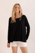 Blusa Sunset Malha Noir