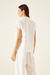 Blusa Bel Linho Branco - Vanessa Tobler