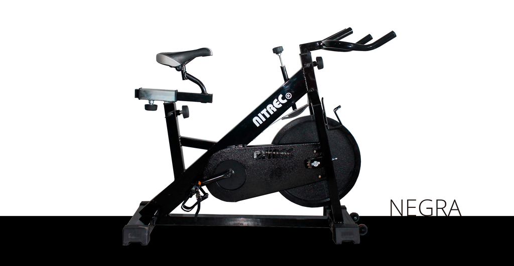 Bicicleta Spinning Fija 20 Kilos Profesional Cardio Indoor blanco