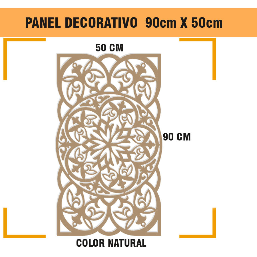 Panel Decorativo Liso Madera Line - Compra Online