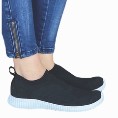 Zapatillas Mujer Elastizadas Negras órbita Art 110 - comprar online