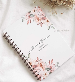 Caderno de Mensagem para Casamento