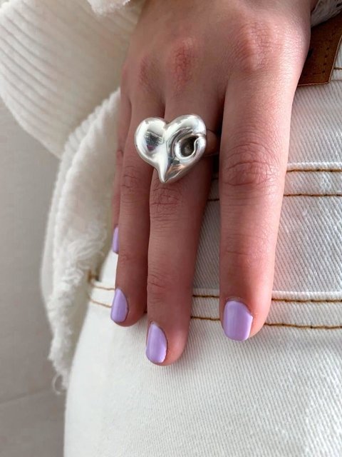 Anillos de online plata inflada precios