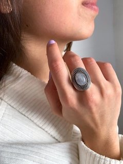 ANILLO CON PIEDRA LUNAR - ANP106