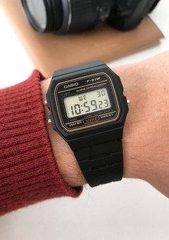 CASIO F91-W UNISEX GOLD