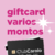 GiftCard (Varios montos) - comprar online