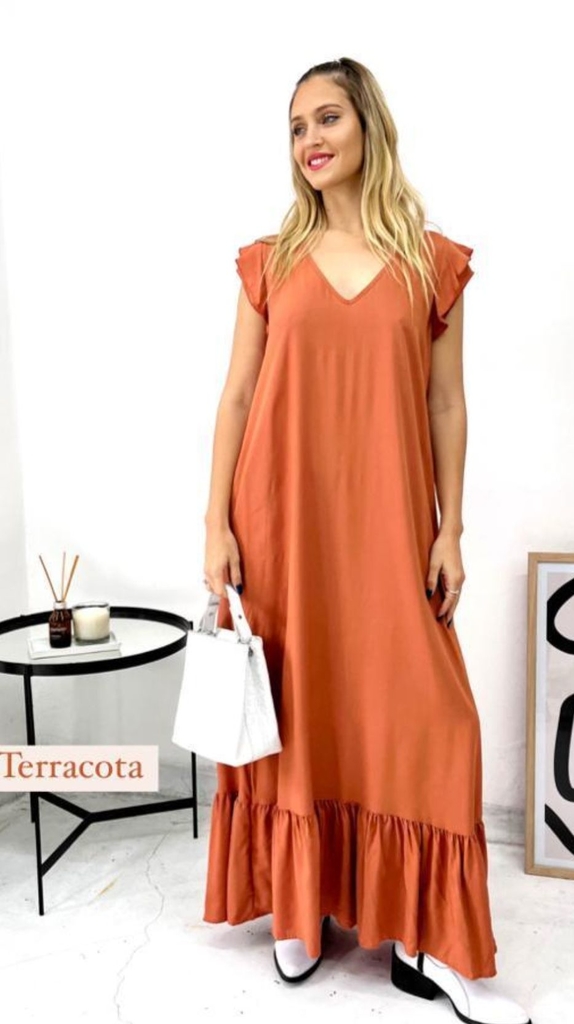 Vestidos largos y sueltos new arrivals