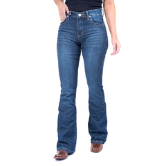 CALCA JEANS LYCRA 21M WESTERN FLARE - 21M4CSW60
