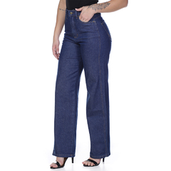 CALÇA JEANS FEMININA WIDE LEG RETRO - WF3665