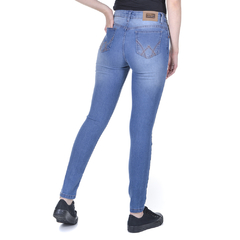 CALÇA JEANS LYCRA FEMININA SKINNY - WF5001 - comprar online