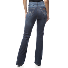 CALÇA JEANS LYCRA FLARE CINT ALTA 36/48 - WF5108 - comprar online