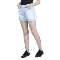 SHORT JEANS FEMININA URBANO MOM RETRO - WF6572