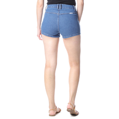 SHORT JEANS FEM C/ ALTA RETRO 36/46 - WF6584 - comprar online