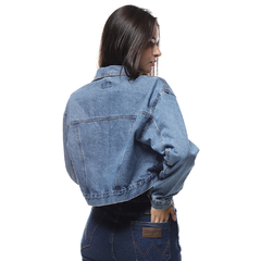 JAQUETA JEANS FEMININA URBANO - WF7032 na internet