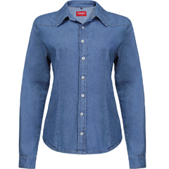 CAMISA JEANS FEMININA M/L URBANO P/GG - WF7503RT