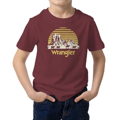 T-SHIRT JUNIOR MASCULINA WRANGLER - WMJ5601