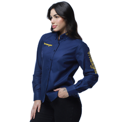 CAMISA LOGO FEMININA SEM BOLSO P/XG1 - WW260 - comprar online