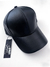 Cap eco cuero negro