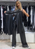 Pantalón Kylie Engomado Black - comprar online