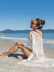 Kimono Ibiza Off White - comprar online