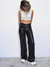 Pantalón Kylie Engomado Black - tienda online