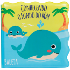 Livrinho de Banho Ilustrado Conhecendo o Fundo do Mar - Buba