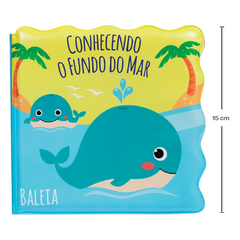 Livrinho de Banho Ilustrado Conhecendo o Fundo do Mar - Buba - loja online