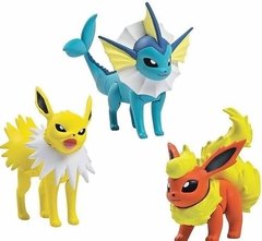 Pokemon Figuras Pack Com 3 Bonecos - Brinquedos Sunny