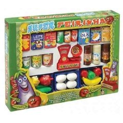 Kit Super Feirinha Brinquedo Caixa Feira Crianças Oferta - comprar online