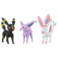 Pokemon Figuras Pack Com 3 Bonecos - Brinquedos Sunny na internet