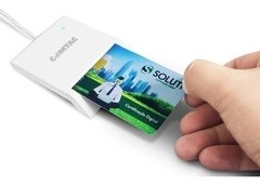 Leitor E Gravador De Cartões Smart Card Usb 2.0 Comtac - comprar online