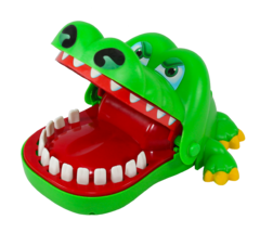 Jogo Crocodilo Dentista Morde Dedo Jacaré Brinquedo Infantil - Polibrinq - comprar online