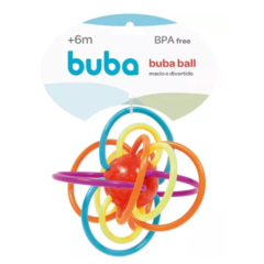 Brinquedo Bebe Baby Ball Som Chocalho Arcos Flexíveis - Buba