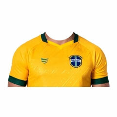Camisa Brasil Amarela Diamante Oficial SuperBolla - MasterCoisas