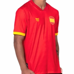 Camisa Futebol Masculina Espanha Super Bolla Copa do Mundo - comprar online