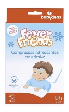 Fever Friends Compressas Refrescantes em gel - 4 Adesivos