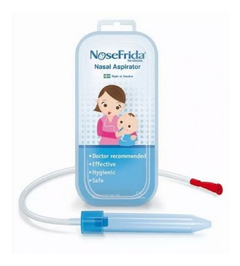 Aspirador Nasal Nosefrida + 4 Filtros + Estojo. secreções nasais dos bebês.