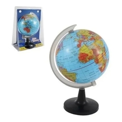 Mini Globo Terrestre esfera Didático Giratória Mapa escolar e estudo em casa.