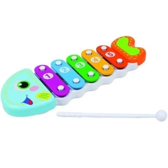 Brinquedo Xilofone De Peixinho Musical Para Bebês Infantil